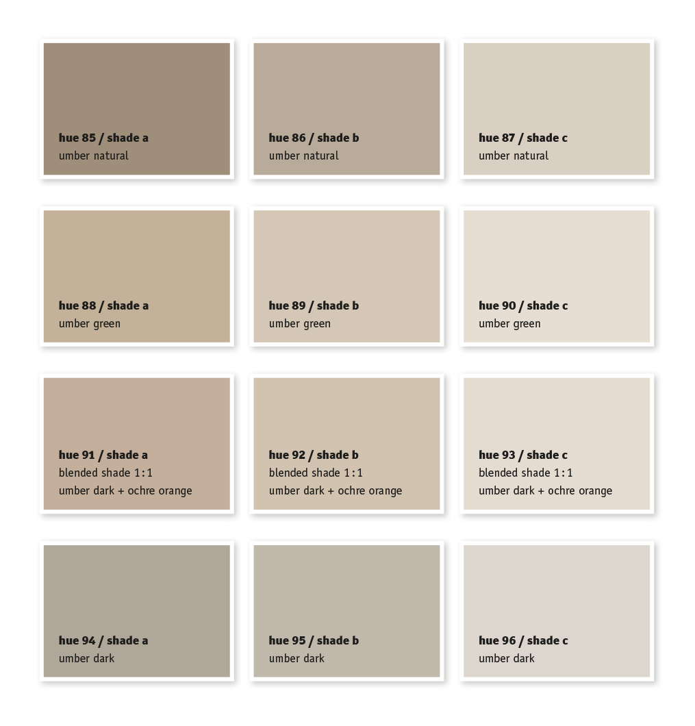 250 Colour Block - Colour Chart for Paints & Plasters