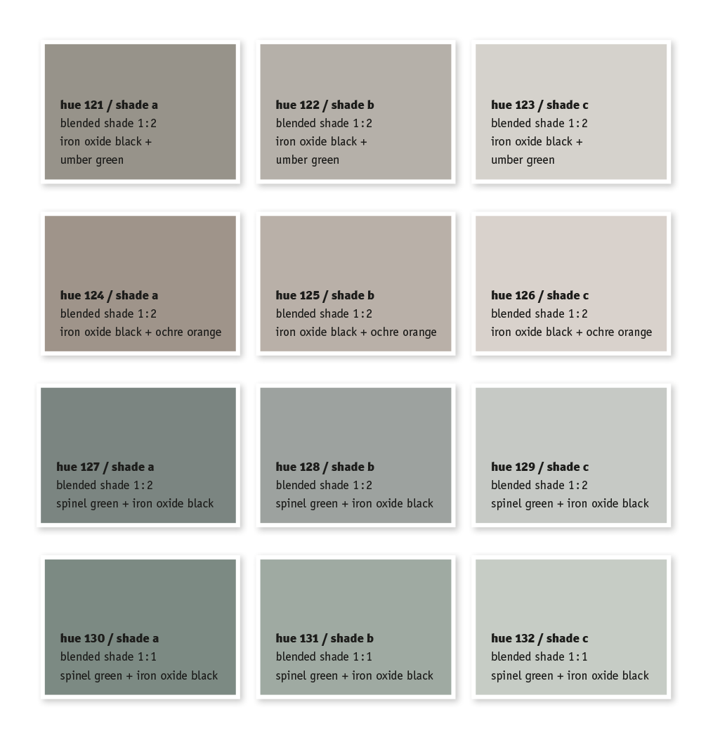250 Colour Block - Colour Chart for Paints & Plasters