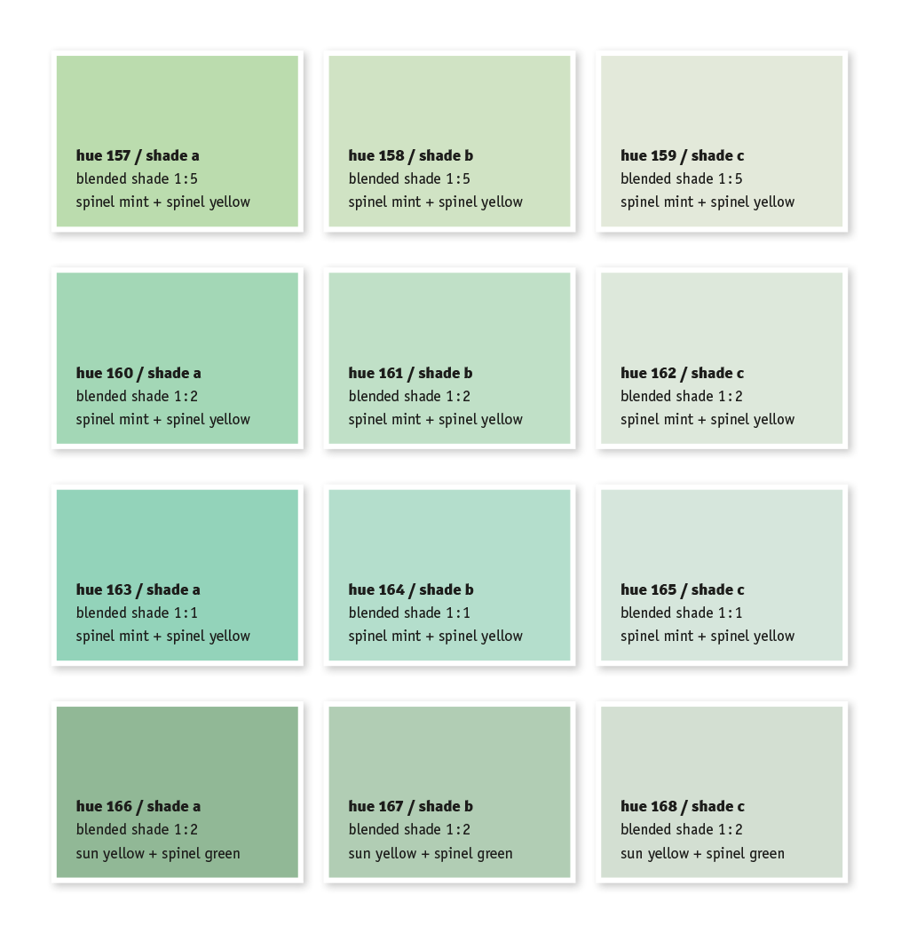 250 Colour Block - Colour Chart for Paints & Plasters