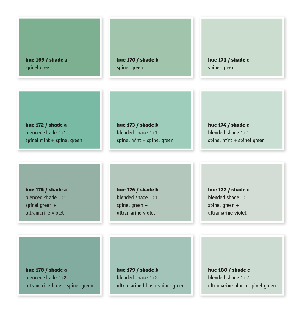 250 Colour Block - Colour Chart for Paints & Plasters