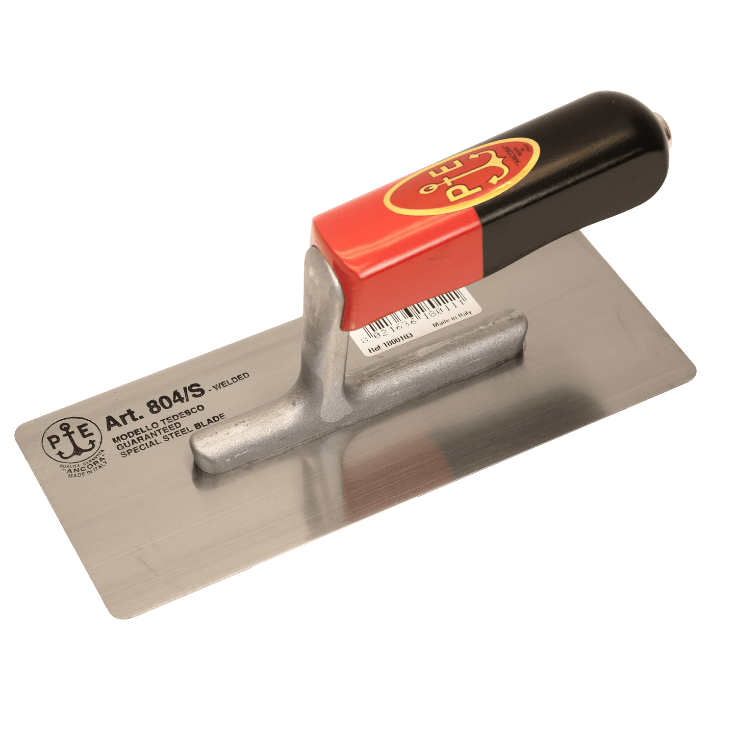 Steel trowel 200 x 80 mm (stainless)