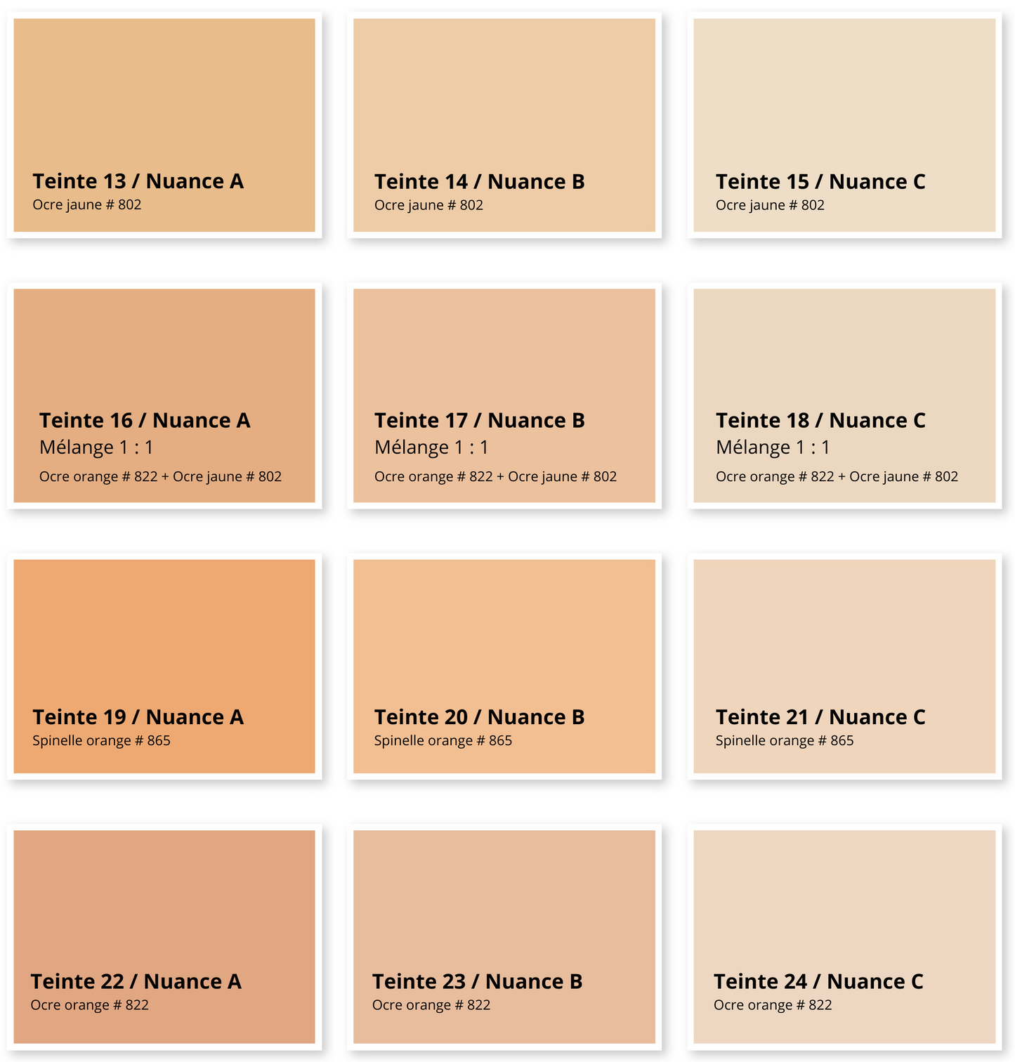 NATURAL DRY PIGMENTS