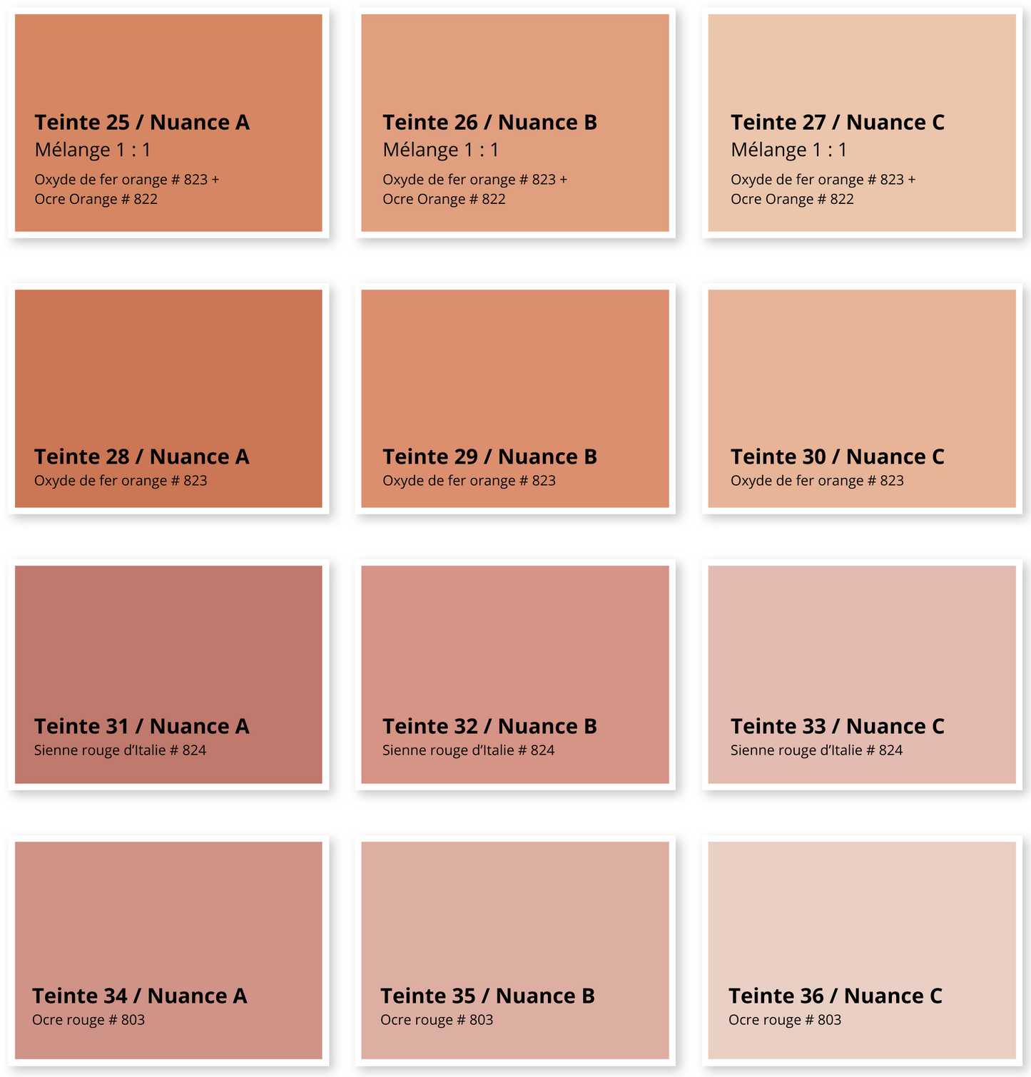NATURAL DRY PIGMENTS