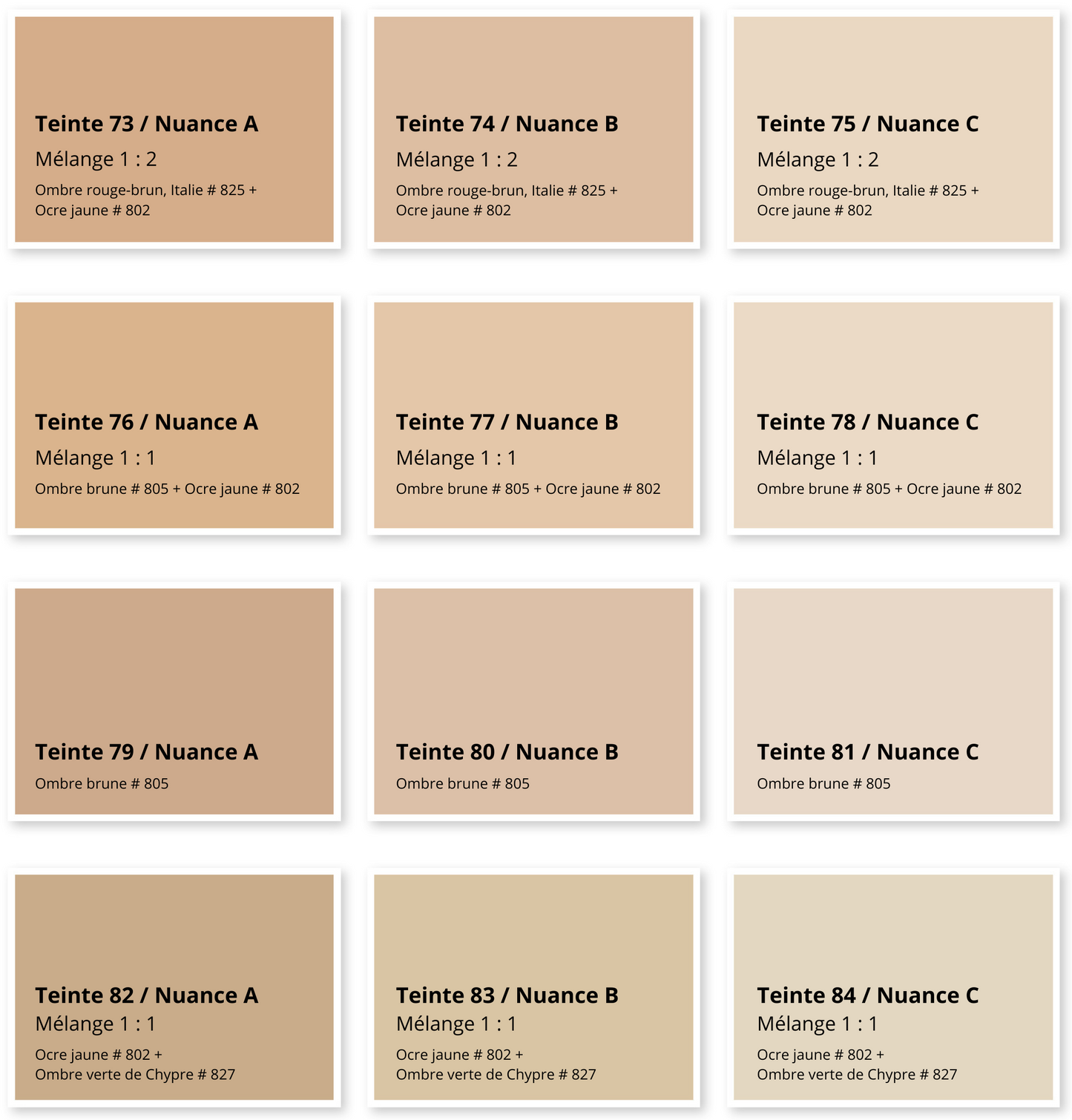NATURAL DRY PIGMENTS